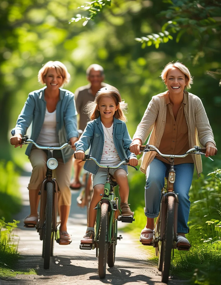 The Family Bike Ride: Two Wheels, Four Moods, One Good Afternoon